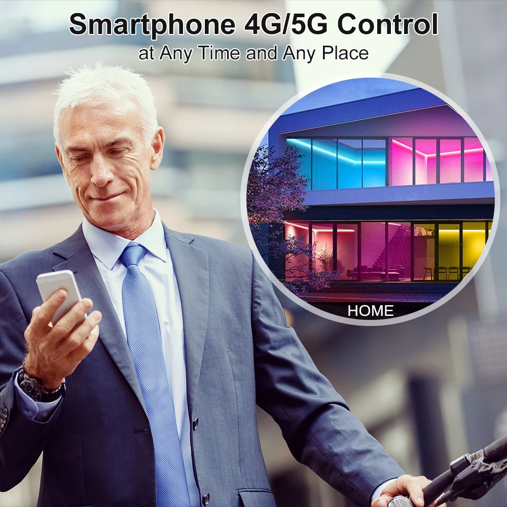 Tuya Zigbee Controller for CCT RGB RGBW RGBCCT LED Strip Light Support Alexa Google Assistant Voice Control 2.4G RF Remote