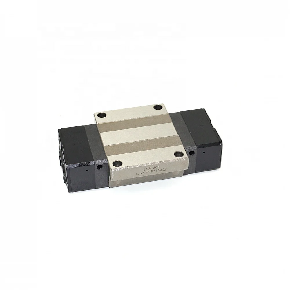 
LSA 20 AQZ Heat Treated Steel 20mm Guide Rail And Carriage 