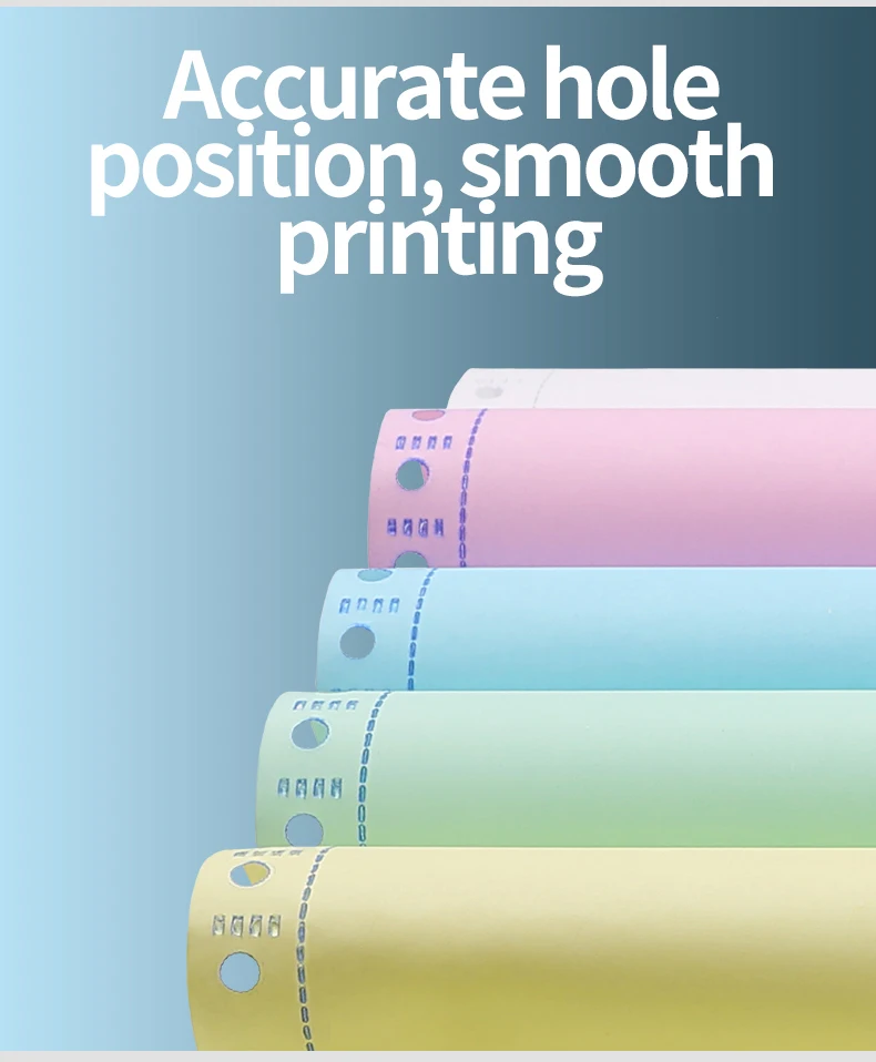 Cамокопирующая бумага в рулонах производитель цена Китай (материк) 4 слойные непрерывной cамокопирующая бумага для печати