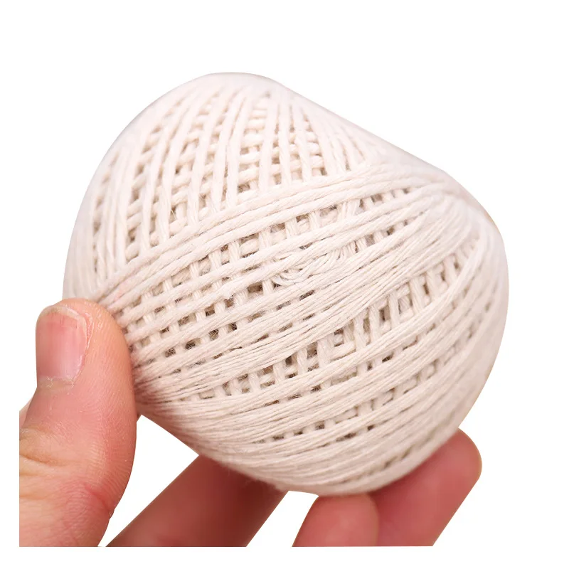 Wholesale 1mm Twisted Cotton Drawstring Cord Natural Macrame Rope