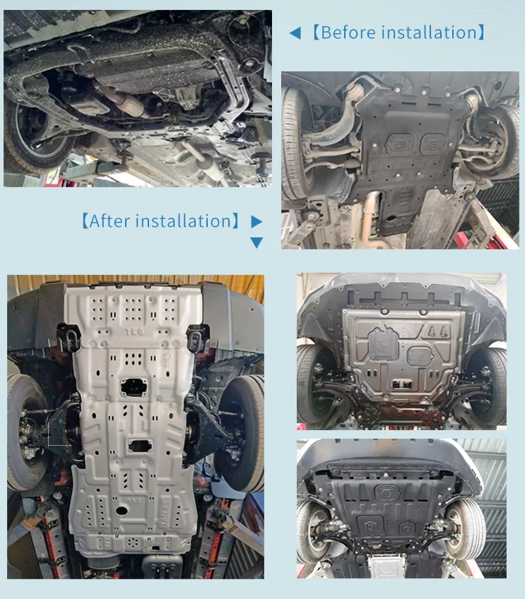 High Performance 3D Full Covered Car Parts Engine Guard Skid Plate Use For GAC EMKOO