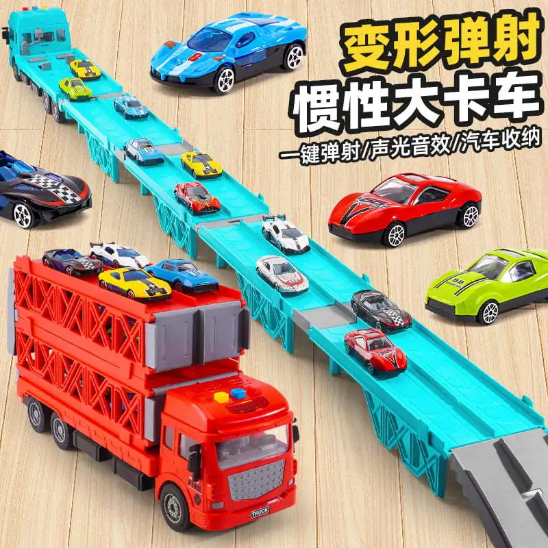 1:16 RC Truck Trailer Toys 2.4G Radio Control Truck Tractor Remote Control Car Rc Car Toys