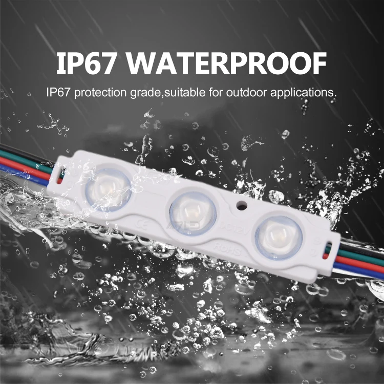 SMD5050 12V Led Module Waterproof RGB Led Light Module For Led Channel Letter Lightbox Board