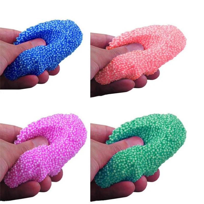 CHL быстрая доставка невысыхающие экологически чистые бусины из пеноматериала для самостоятельного изготовления слайма снежной глины