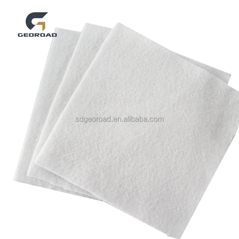 400gsm Polyester Spunbond Nonwoven Geotextile Fabric Woven Waterproof Geotextile