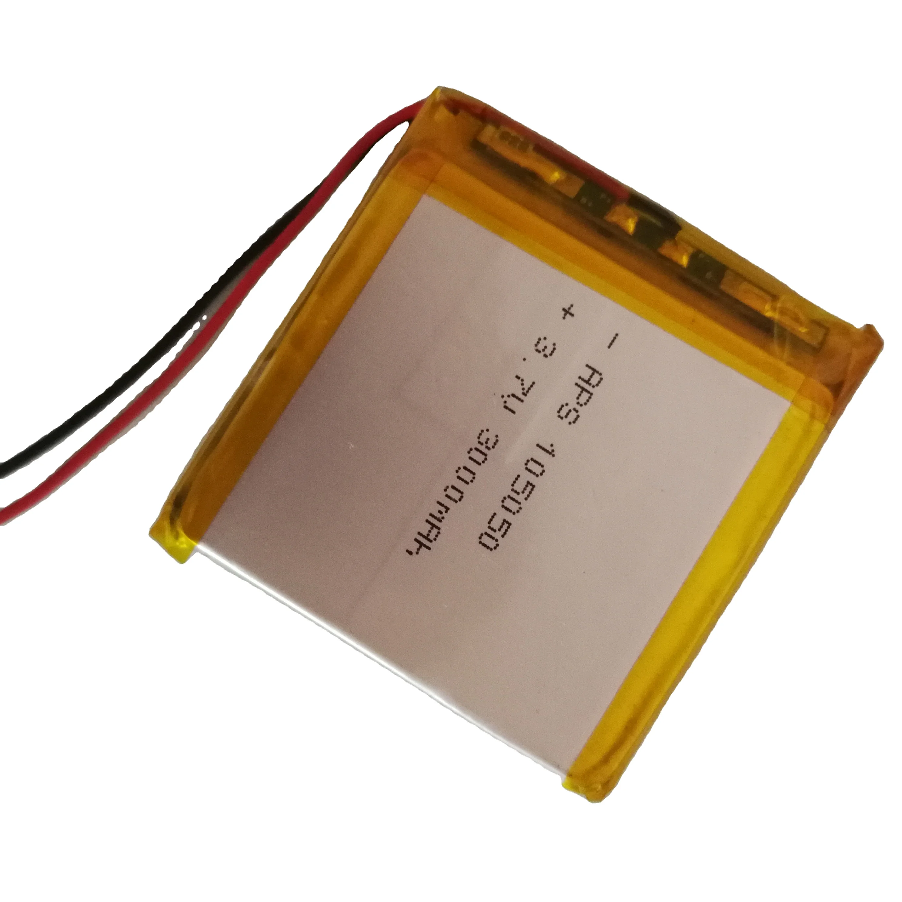 lipo cell 105050 3.7V 3000mAh polymer lithium ion battery pocket cell pouch cell 105050 OEM factory price good quality battery