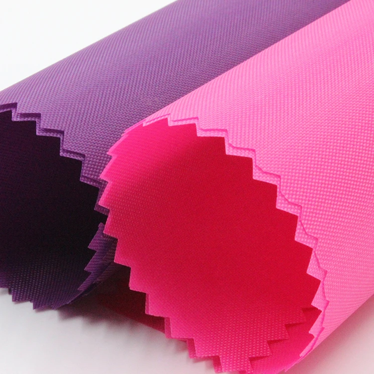 420D pu coating bag material polyester oxford fabric
