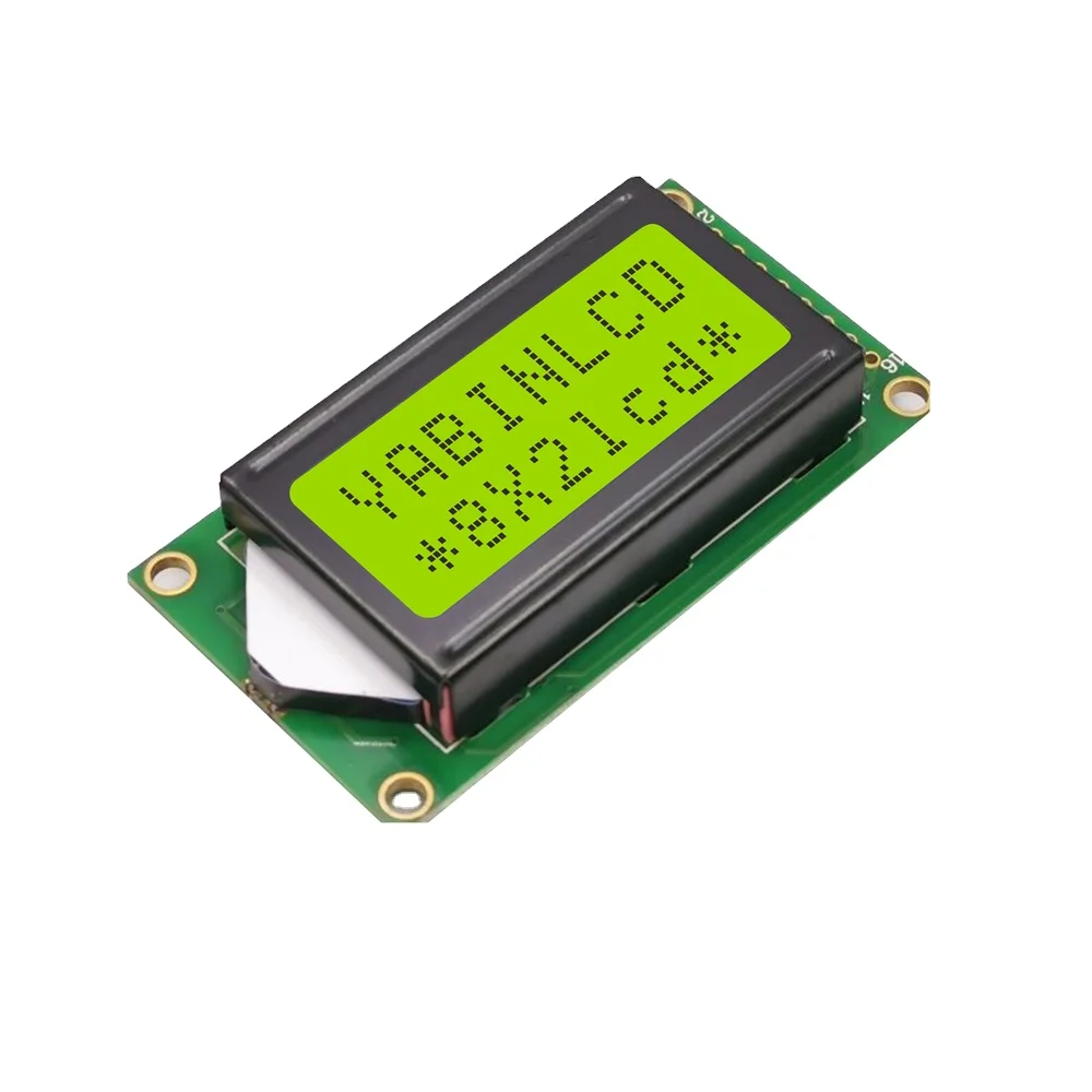 Модуль ЖК-дисплея с низким энергопотреблением 8x2x8 символами и интерфейсом SPI IIC Lcd