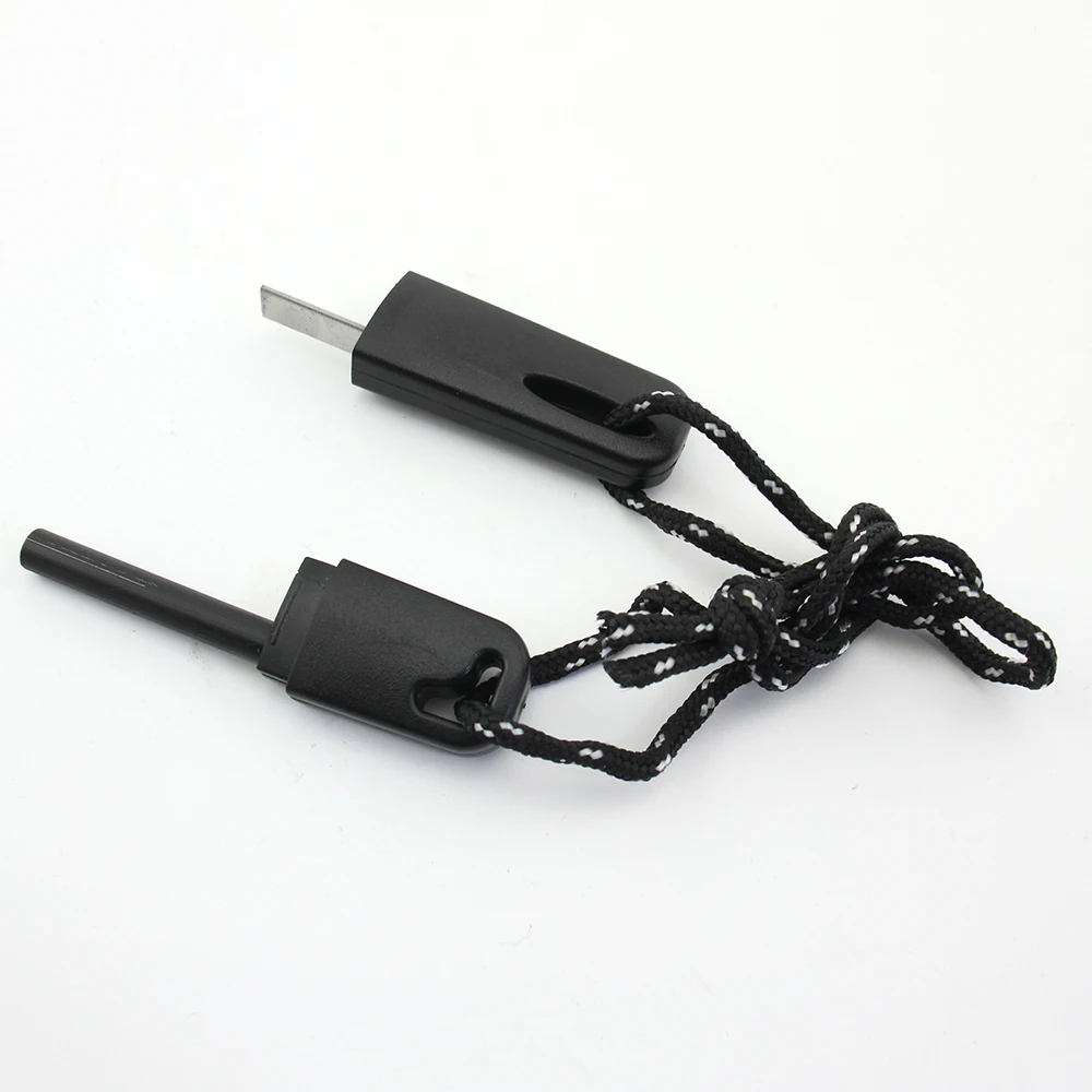 Outdoor steel flint waterproof magnesium fire starter steel flint