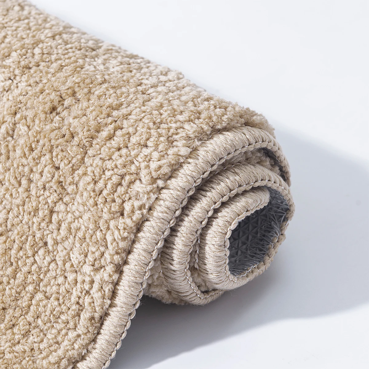 DADA Wholesale super absorbent bath mat polyester non slip foldable bath mat