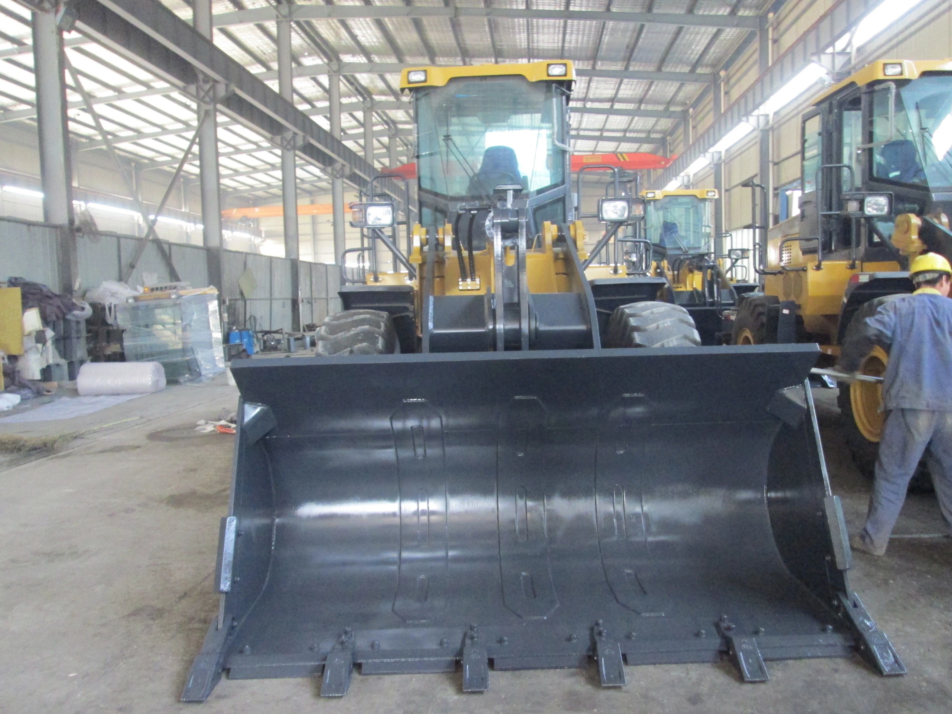 China Zl40g 4ton Long Wheelbase Front End Wheel Loader for Mining with Strong Diesel Engine