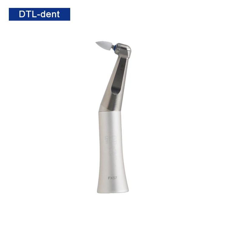 4:1 Dental polishing micromotor handpiece slow speed contra angle handpiece compatible with best FX57 dental handpiece