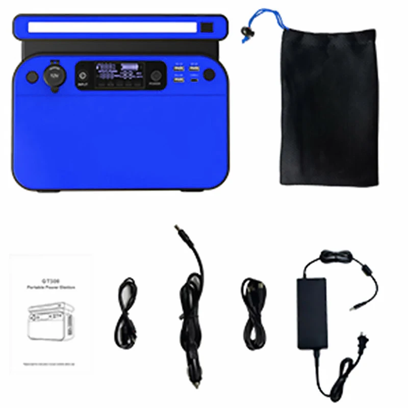 500 Watt Backup Battery Power Station Solar Power Generator For Home / Mini LiFePO4 Charging Solar Portable Power Station