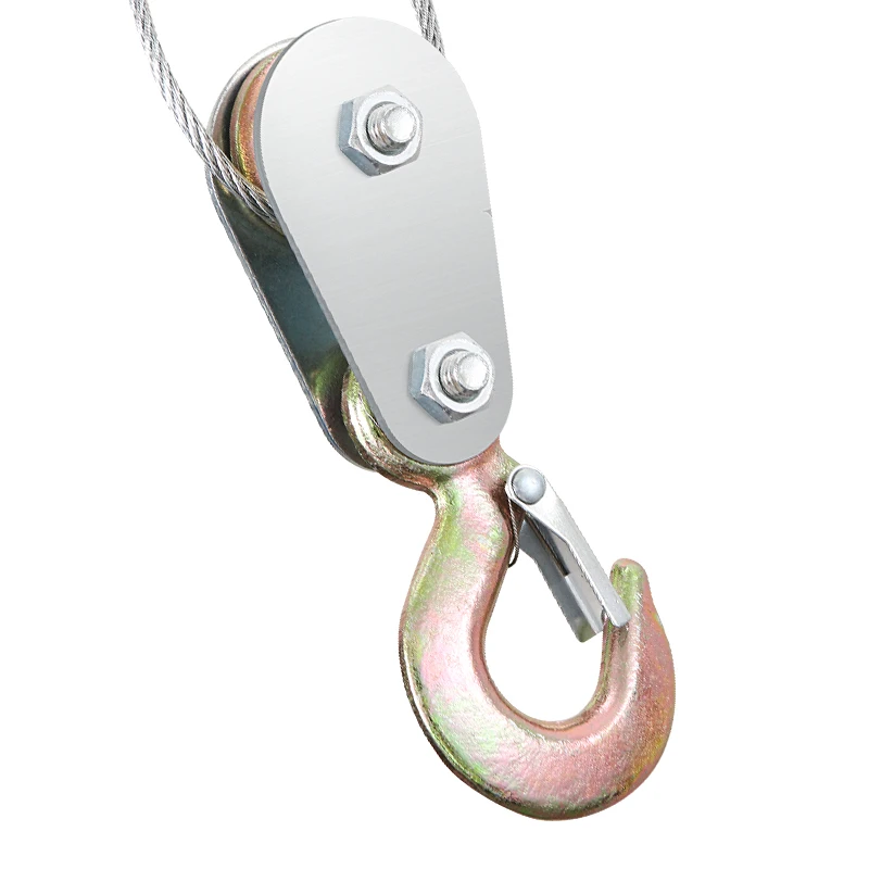 double hook gear Tool wire rope tightener Ratchet Cable hand puller