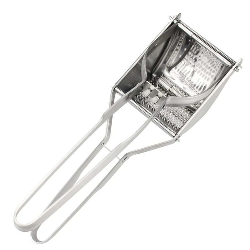 Custom Logo Manual Heavy Duty Squeezer Large Stainless Steel Fruits Masher Potato Ricer