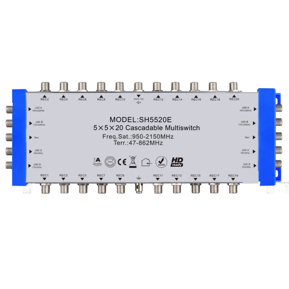 5 в 20 Выходная система SMATV спутник 5*5*20