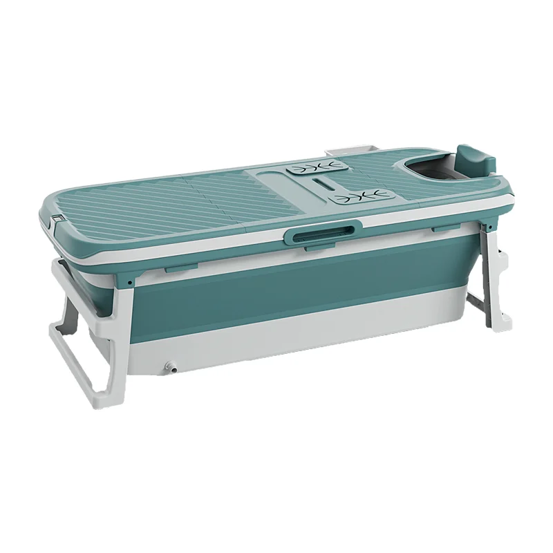 2021 hot sale customizable XL1.49M household independent plastic folding portable bath tub for adults drop shipping
