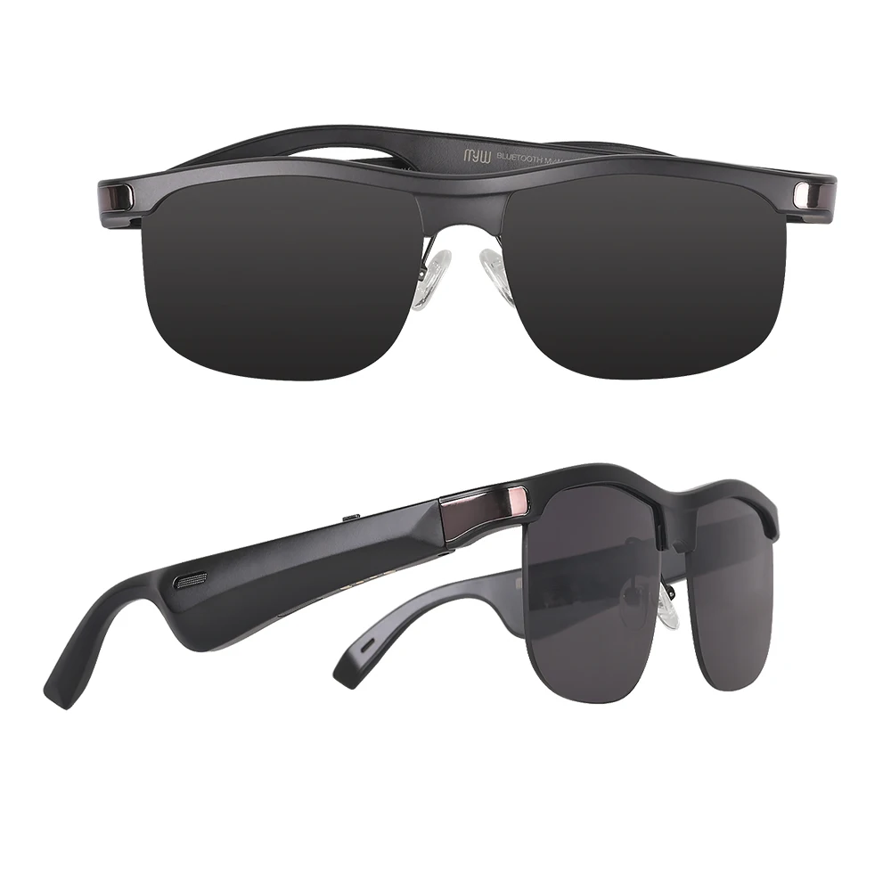 2022 Bone Conduction Bt 5.0 Sport Wireless Audio Music Glasses Earphone wireless men ar smart glasses