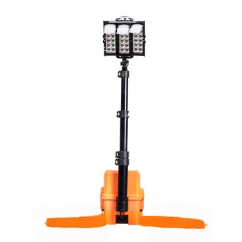 New 108W 11000Lm mobile lighting system led work light rechargeable heavy duty tower light