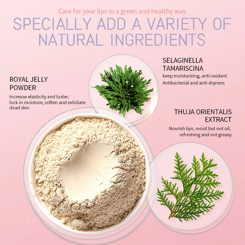 OEM Beauty and Personal Care Korean Style Good Lip Scrub Bubble Lip Care Set for Repairing Lip Skin