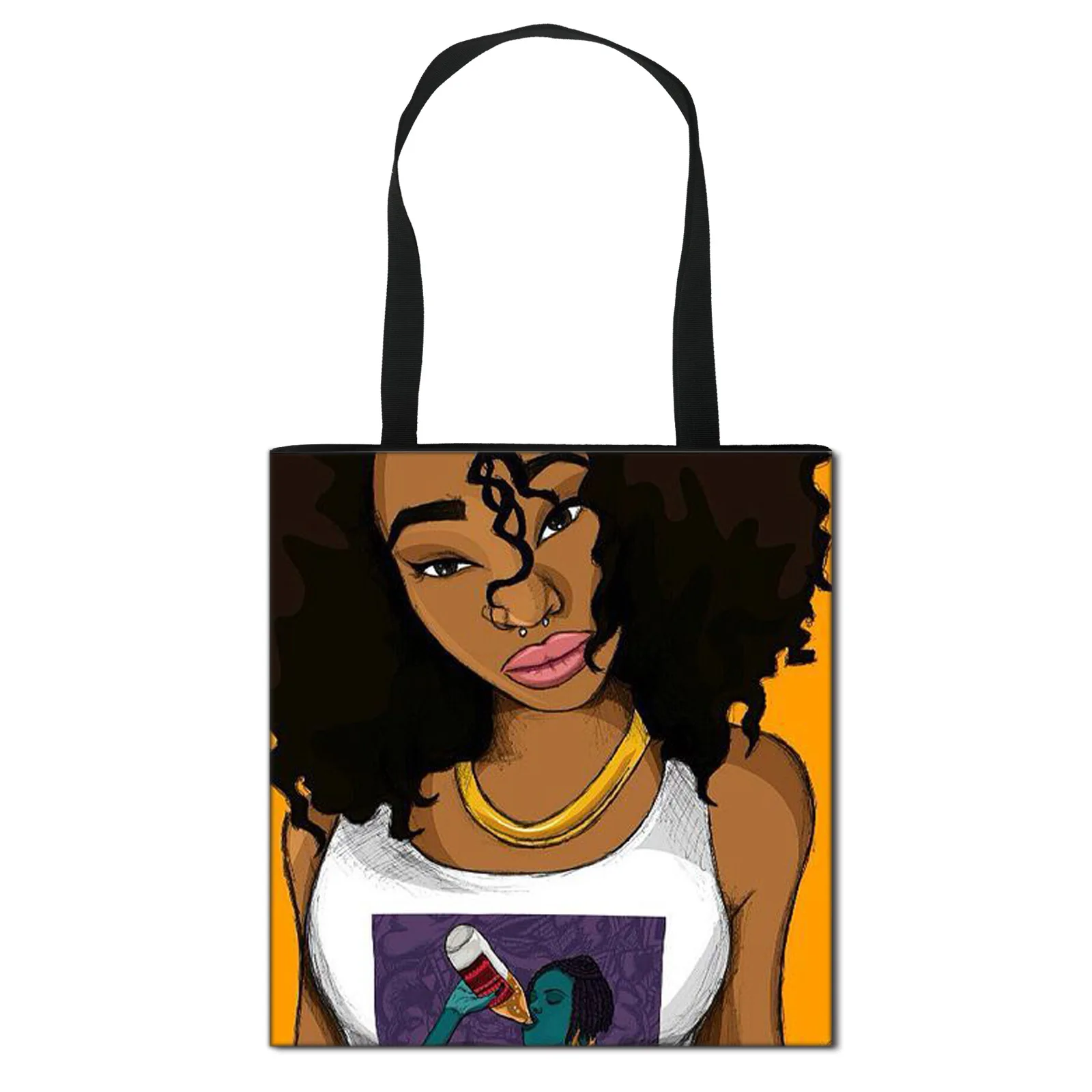 Custom eco friendly recycled outdoor fashion beach bag large canvas tote bag with custom logo