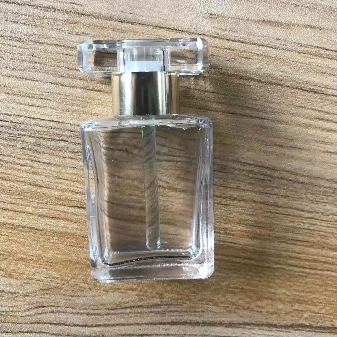 17ML Transparent Glass Essential Oil Bottle Portable Glass Drip Stick Bottle Dispensing Perfume Applicator Empty Bottle