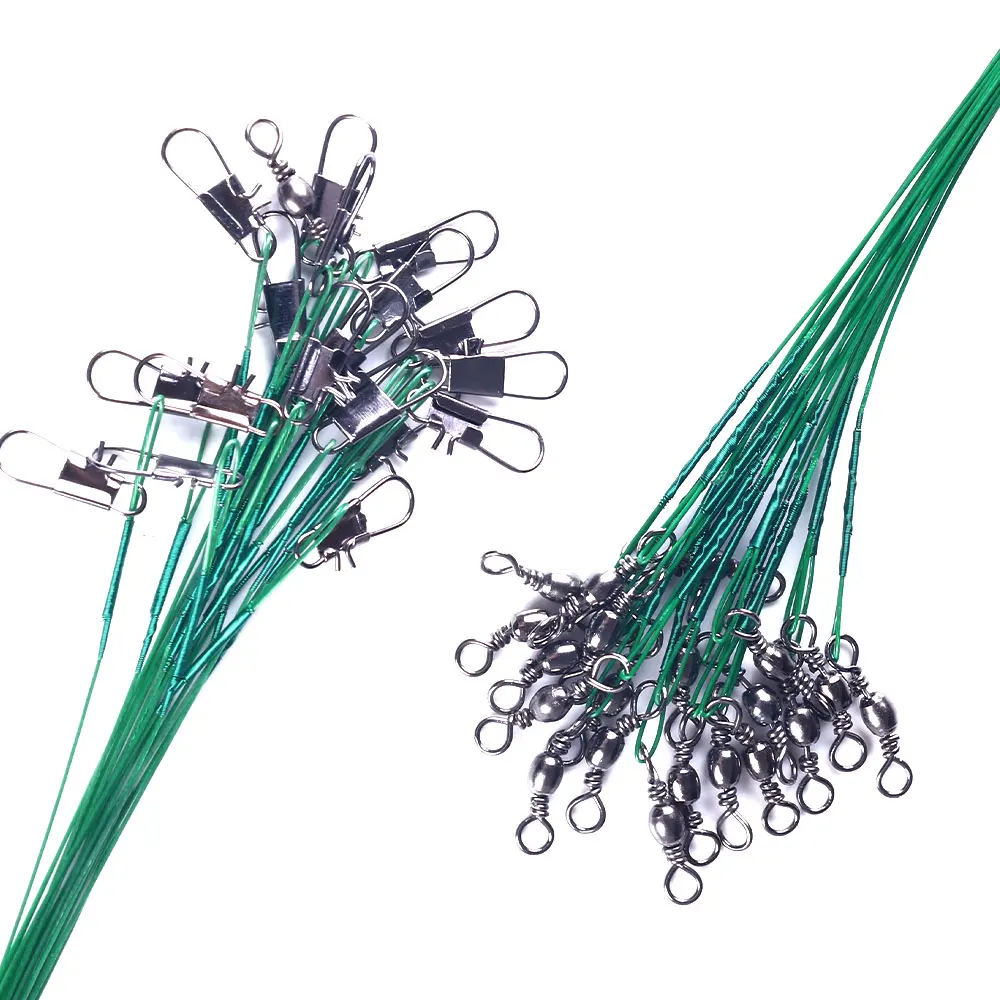 Высококачественная рыболовная стальная проволока Hengjia, 15 см, 20 см, 25 см, рыболовные аксессуары