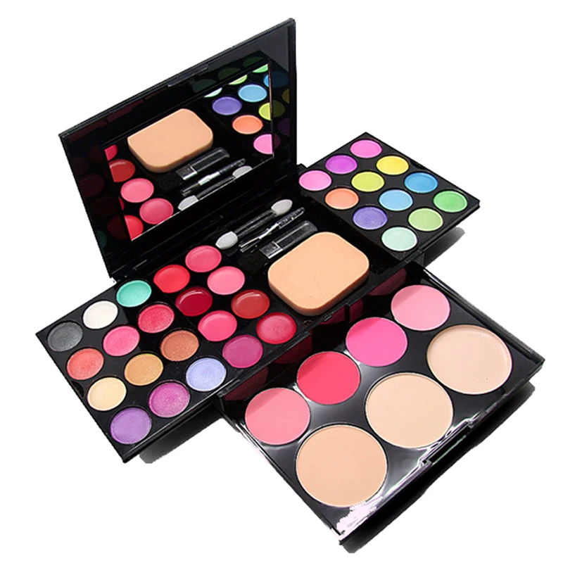 Ready To Ship ADS 39 colors Professional Complete high pigment shimmer Cheap Eyeshadow  Makeup Palette