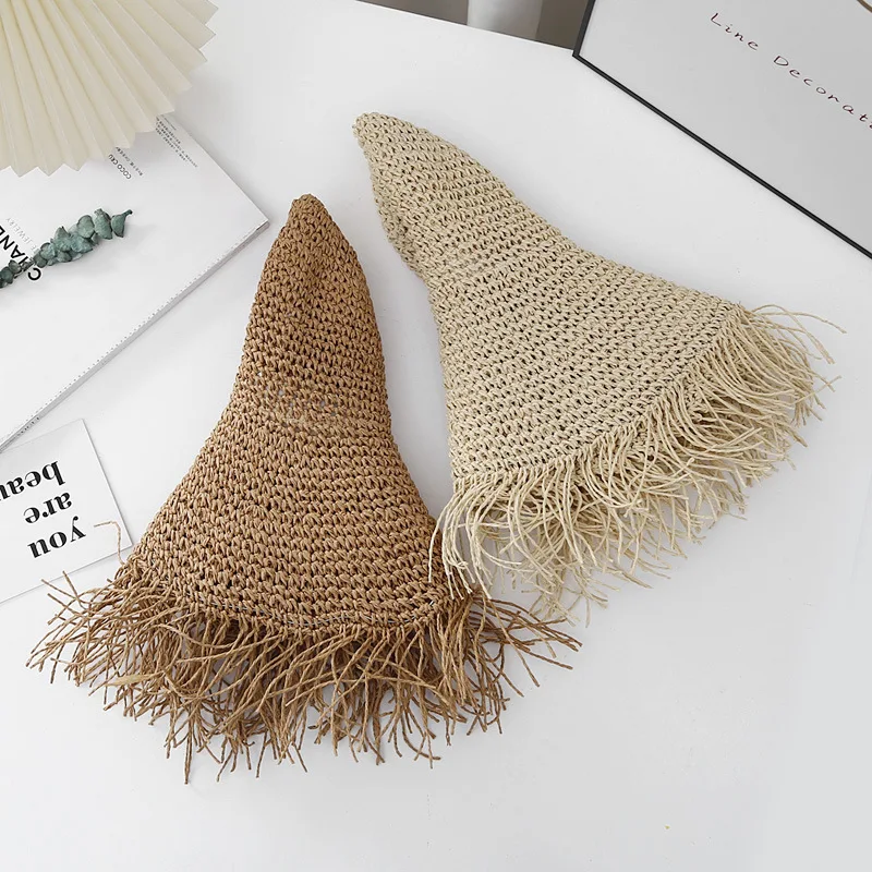 Cosplay Mug Beaded Topper Straw Antiuv Too Personality Rabbit Australian Dark Led Packable Sun Hat