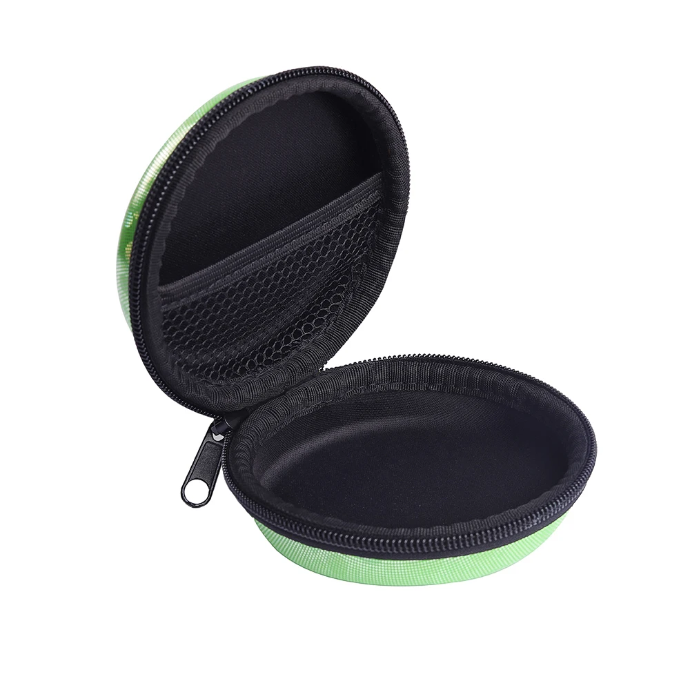 custom case multifunctional organizer hard shell zipper travel storage eva foam tool carry packaging wireless headphone box