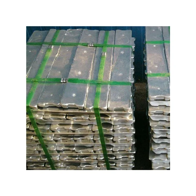 Professional Production Manufacturing Plant Metal Product 99.7% Purity Zinc Ingots
