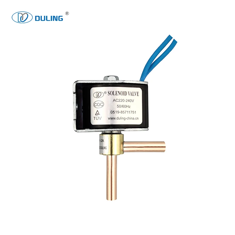 Duling Factory Direct AC230V DC12V Normally Closed Solenoid Valve Ice Cream Machines