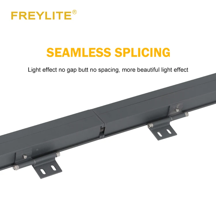 FREYLITE High Quality Ip68 Linear RGB Waterproof Bar Music RGBW Lighting Smd 18w 24w 36w LED Wall Washer