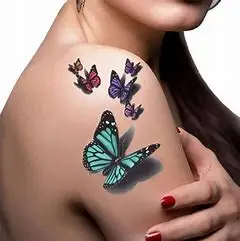 Mehndi stencils henna sticker tattoo eagle hair temporary for women tattoo sticker