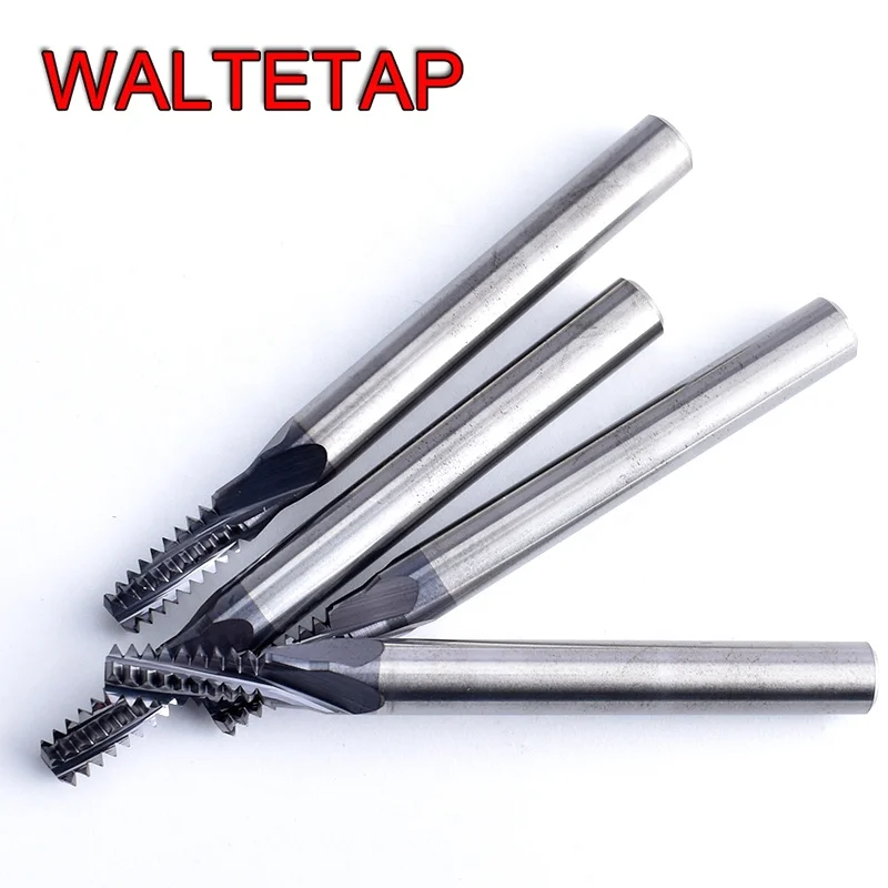 CNC 60 Degree Solid Carbide Tungsten Steel Full Thread Milling Cutter M3 M4 M5 M6 M8 M10 M12 M14 M16 M18 M20 M24 Mill Mills