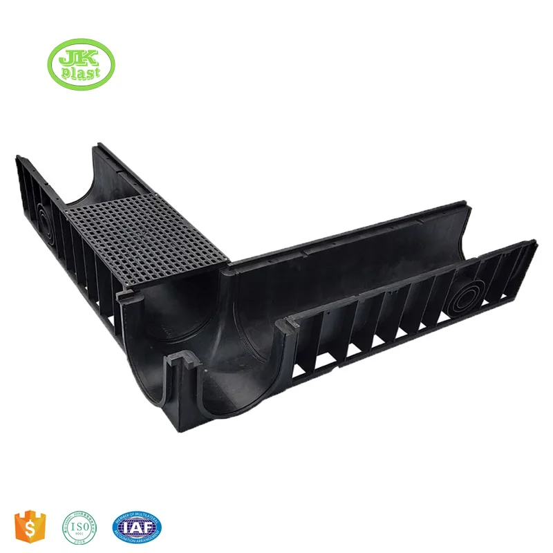 HDPE Linear Surface Water Gutter Ditch With Cheaper Price Plastic Drainage Channel