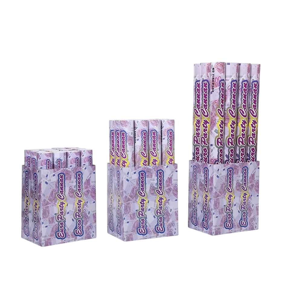 Популярный дизайн игрушка 500 евро вечеринка стрелялка конфетти пушка для праздника
