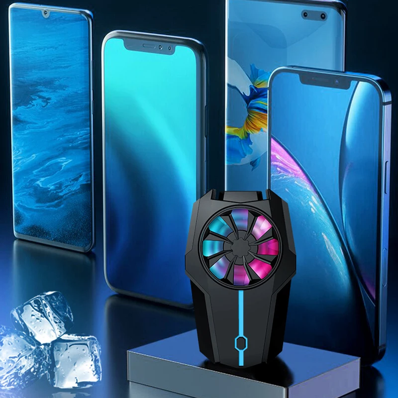 Радиатор для смартфона регулируемый охлаждающий мини-радиатор