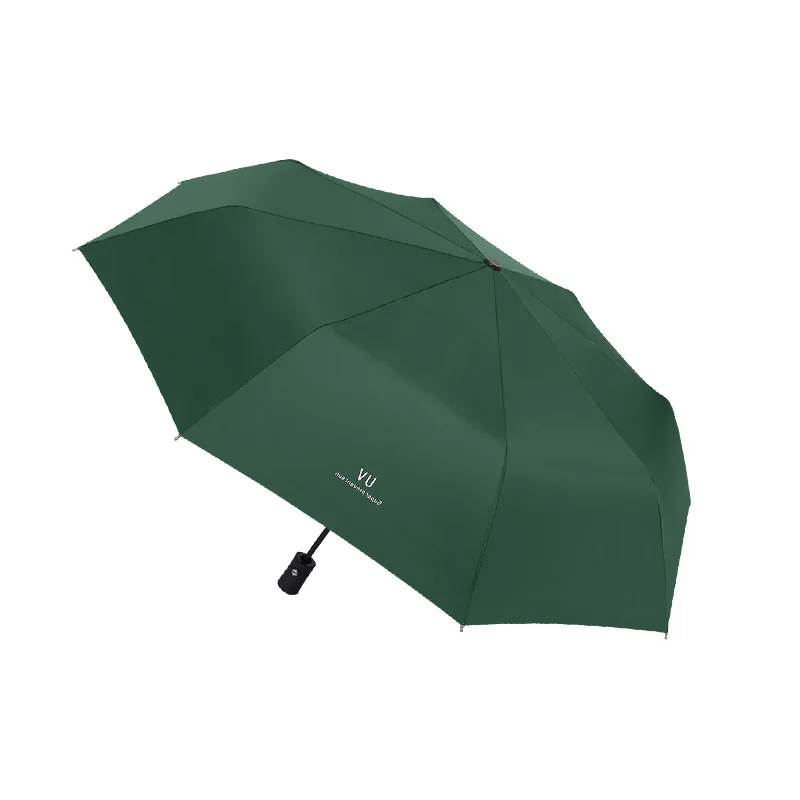 Automatic UV Female Sun Umbrella Custom Advertised with Printed Logo Rain Folding Parasol Sunscreen Ultraviolet for everyone