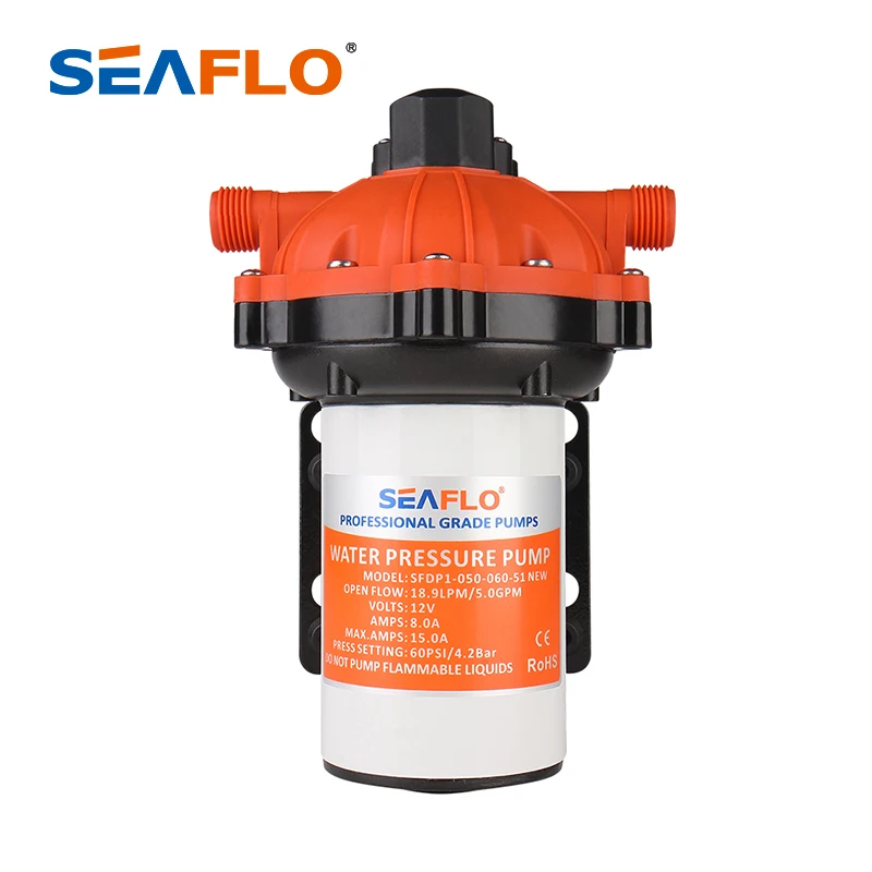 SEAFLO New Improved Waterproof and Dustproof TTI Pressure Switch Boat Water Pump