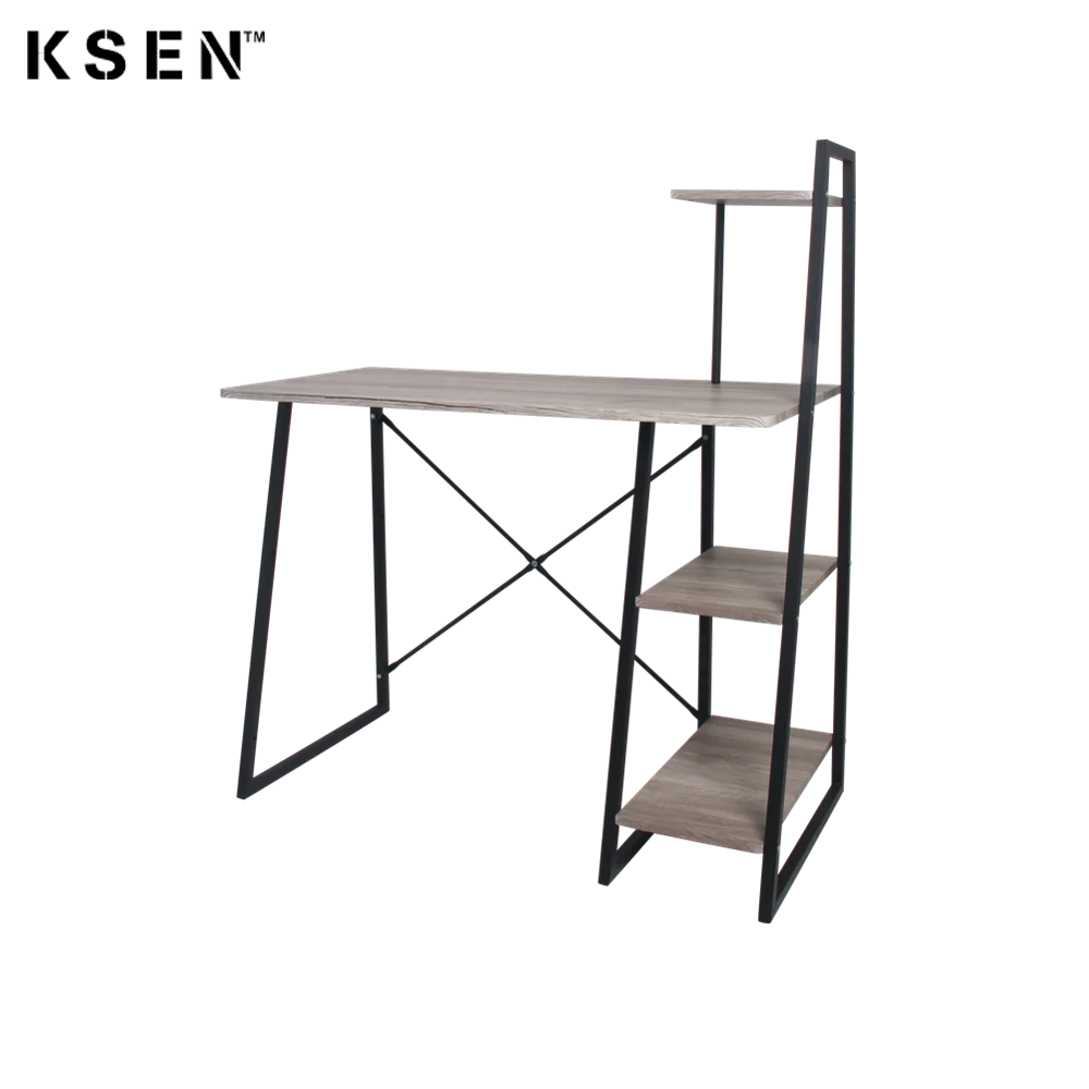 Free Sample custom modern wood  furniture esports large PC writing desk home office study table adjustable computer game desk