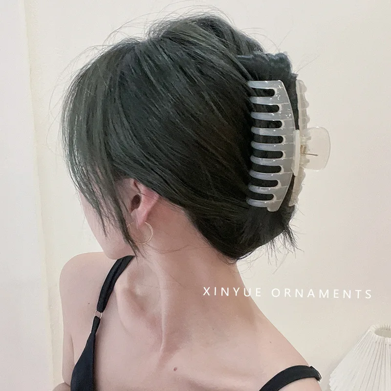 Classic 11 CM Keel Claw Temperament Female Hair Claw Clips For Thick Hair French Hair Claw