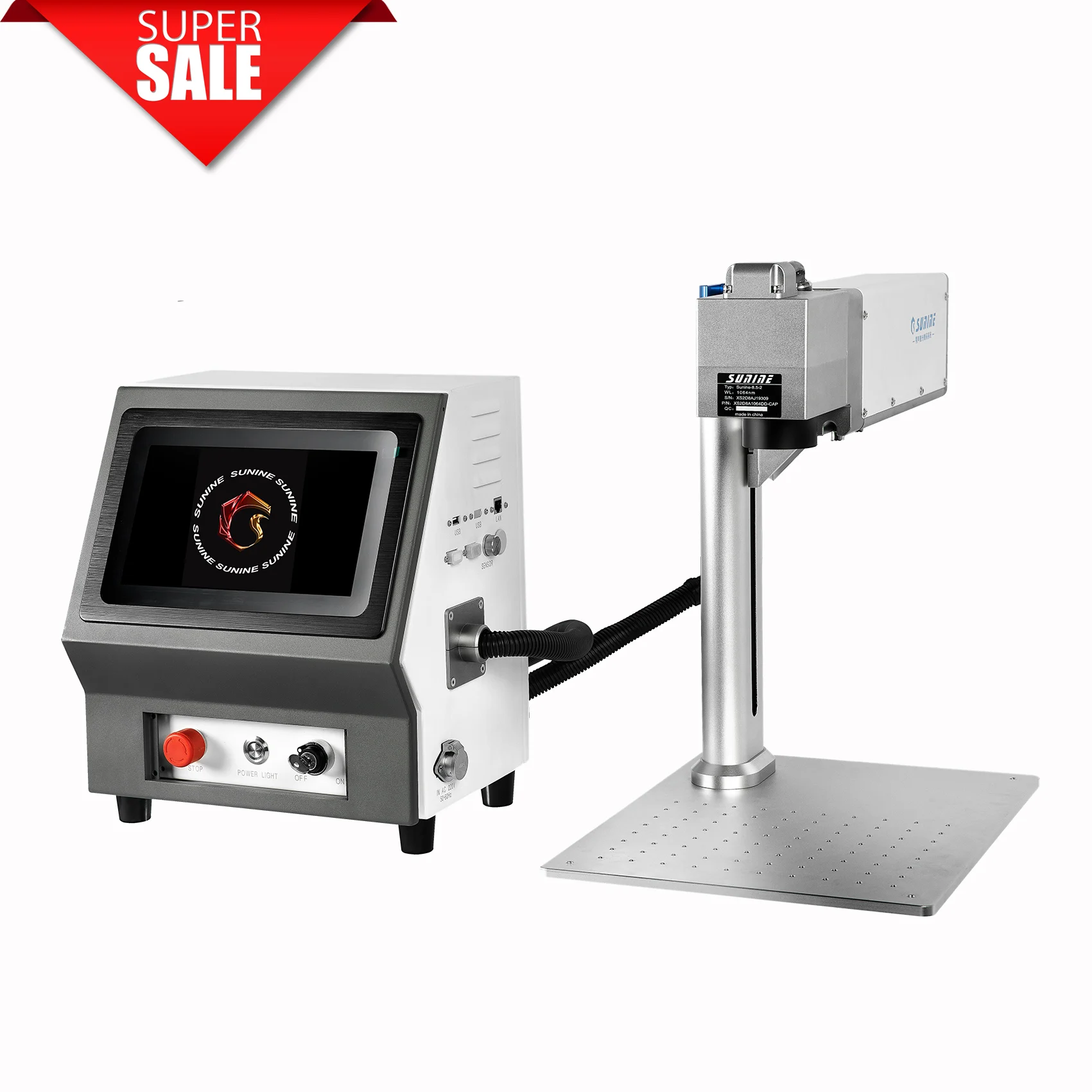 
hdpe pipe nameplate lazer ring making key chain pen laser printing machine for jewelry metal plate 