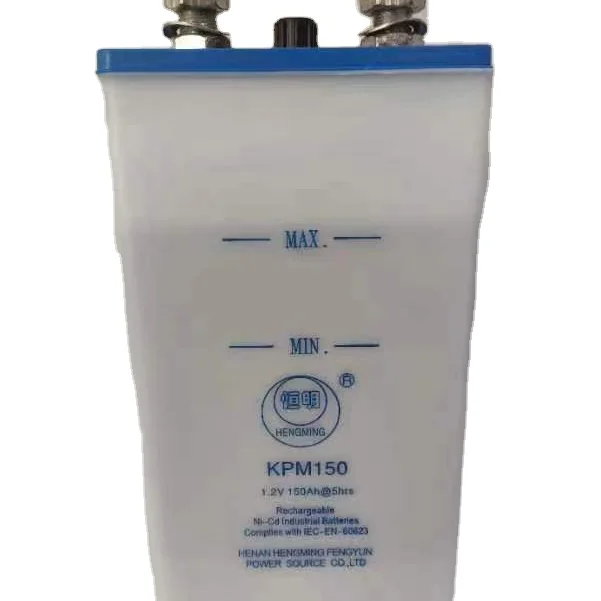 IEC60623 Nickel cadmium battery KPM140Ah  GNZ140Ah  series for traction,railway,UPS using