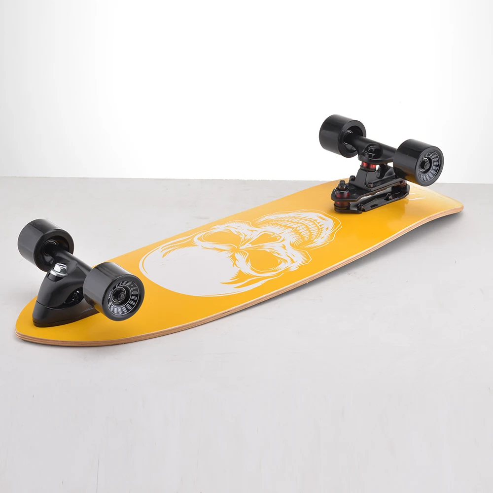 Hot New Style C5 surf skateboard  7 Ply Canadian Maple wood Land Surf Skateboards 32inch