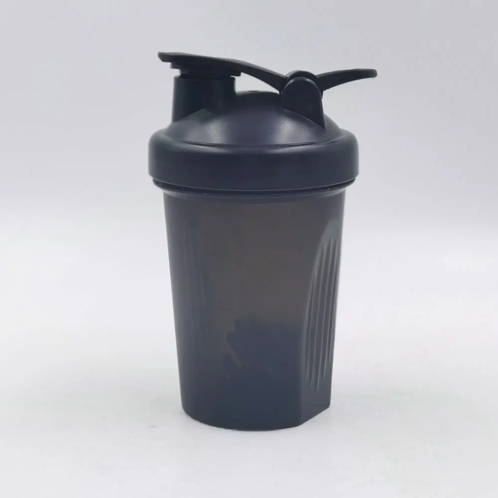 Real popular custom logo bpa free gym fitness sports plastic water protein shaker bottle