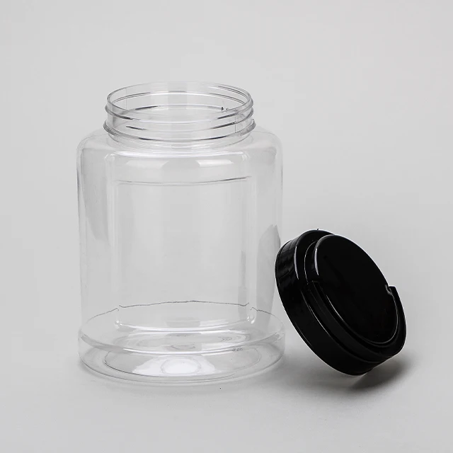 Clear Plastic Candle Jars Storage Jars Candle Making Customized Candle Plastic Jar Lids