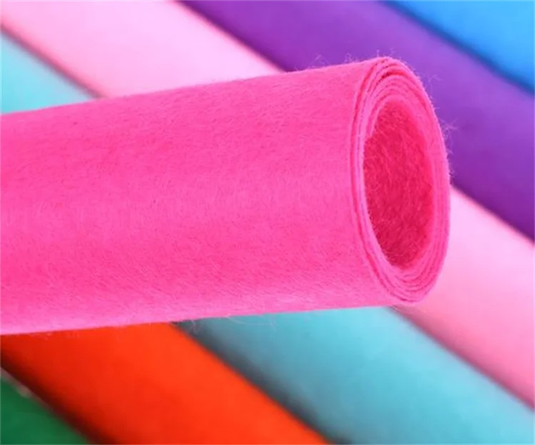 100% Wool Felt Fabric 4mm 5mm Thick Felt Wool  Color Felt Wool Blend Felt