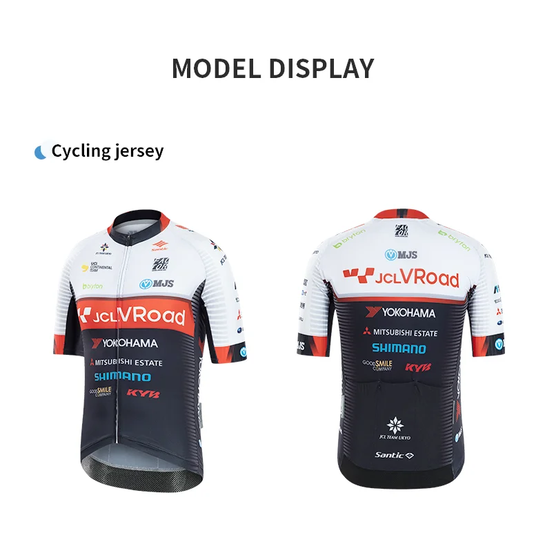Santic Customize professional sport  Cycling Jersey Lightweight Quick Dry Breathable cycling short sleeve jersey