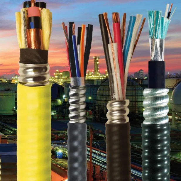 Изоляция CU 600V XLPE ИЗОЛЯЦИЯ. XHHW-2 VFD кабель x- Armor ПВХ куртка. 3*3/0awg